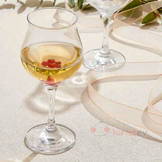 Paşabahçe Wavy Şarap Kadehi 305 cc – 6'lı Kadeh Seti